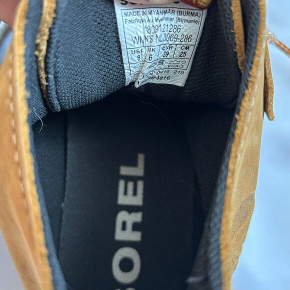 Sorel Out ’N About Waterproof Duck Boots W 8 | Lace Up Rain Snow Booties - Picture 7 of 7